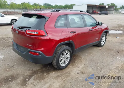 2016 Jeep Cherokee Sport from USA, damaged, VIN 1C4PJLAB2GW137168